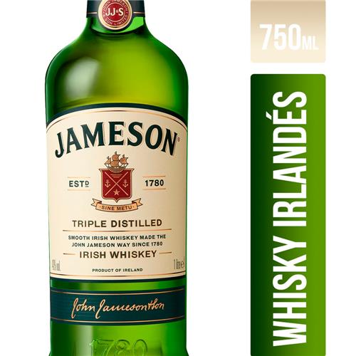 5011007003029 WHISKY JAMESON 750
