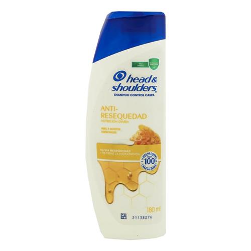 7500435249355 SHAMPOO HEAD SHOULDERS 180ML ANTI RESEQUEDAD