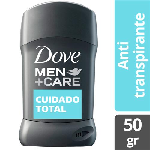 DESODORANTE DOVE BARRA 50G MEN CUIDADO TOTAL