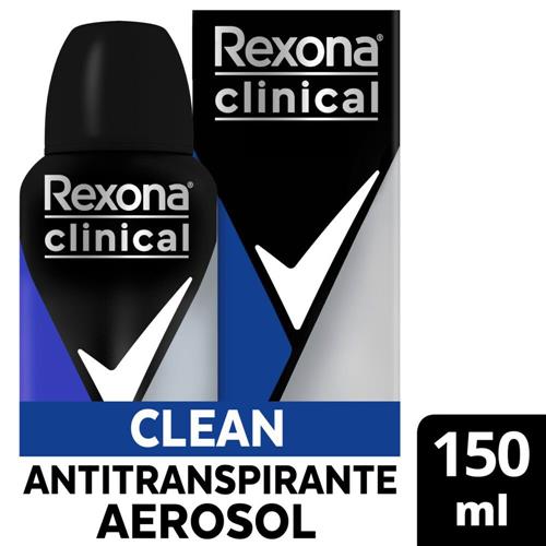 DESODORANTE REXONA AERO MEN CLINICAL CLEAN