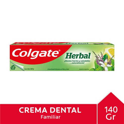 7509546695525 PASTA DENTAL COLGATE 140G HERBAL