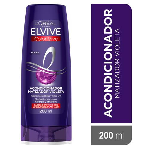 7509552816204 ACONDICIONADOR ELVIVE 200 COLORVIVE PURPLE