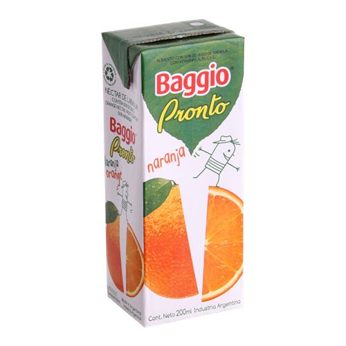 7790036000565 JUGO BAGGIO 200 NARANJA