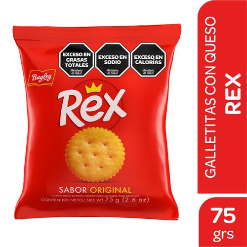 GALLETITAS REX 75G ORIGINAL