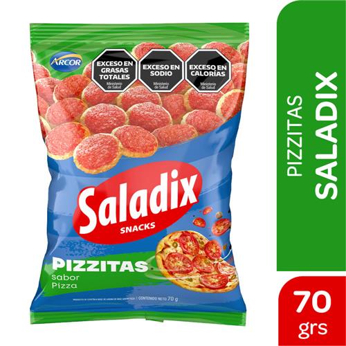 7790040111349 SNACKS SALADIX PIZZITAS 70G