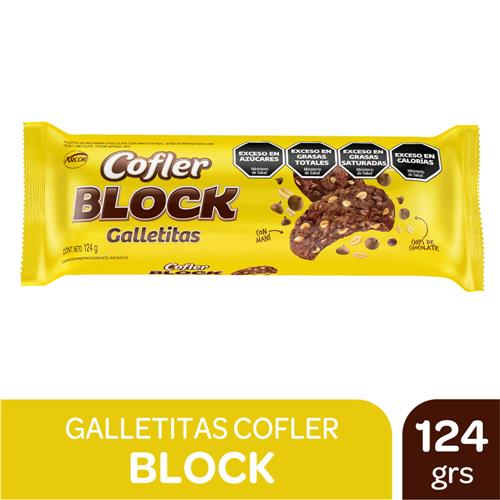 GALLETITAS COFLER 124G BLOCK SE