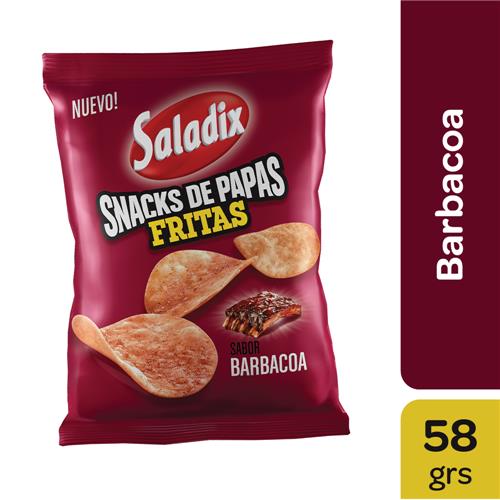 PAPAS SALADIX BARBACOA 58G