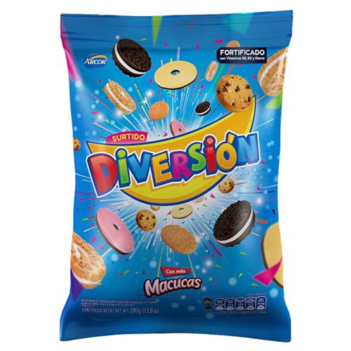 7790040132764 GALLETITAS DIVERSION 390G .