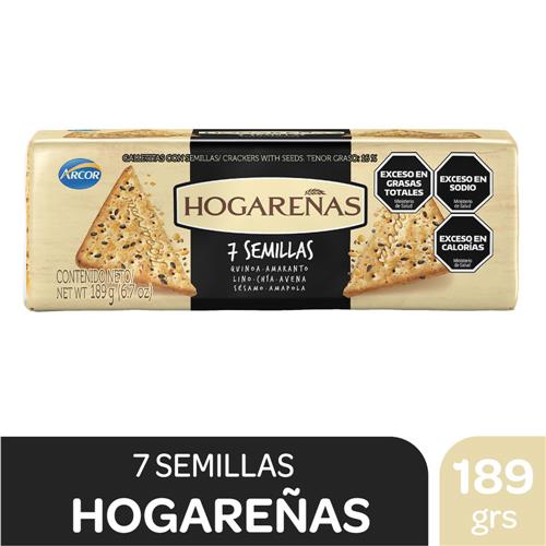 7790040136069 GALLETITAS HOGAREÑAS 189G 7 SEMILLAS ROU