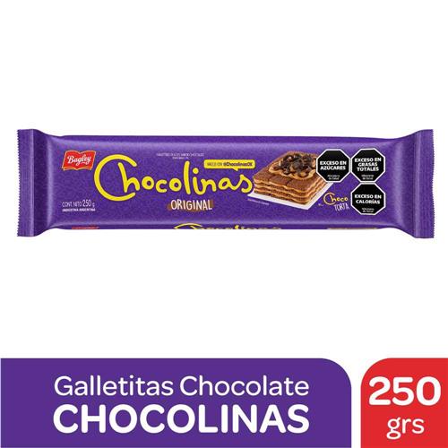 7790040143234 GALLETITAS CHOCOLINAS 250G SE