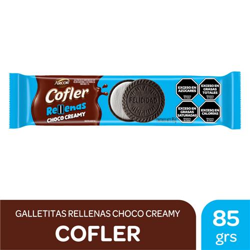 GALLETITAS COFLER 85G CHOC.CREAMY. SE