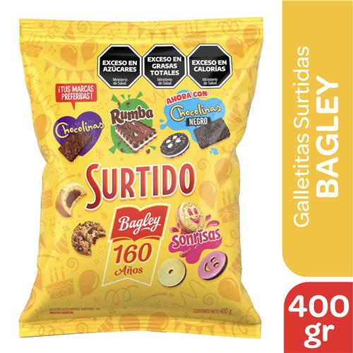 7790040147720 GALLETITAS BAGLEY SURTIDO 400G