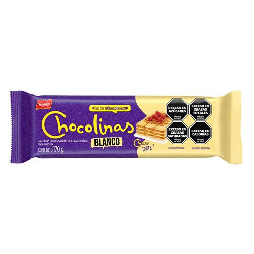GALLETITAS CHOCOLINAS 170G BLANCO