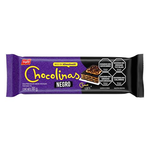 GALLETITAS CHOCOLINAS 181G NEGRO