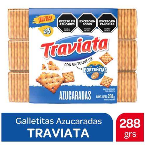 GALLETITAS TRAVIATA PORTEÑITA 288G