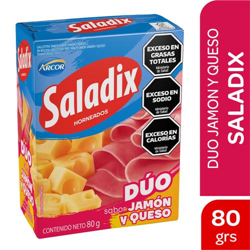 7790040374607 GALLETITAS SALADIX 80G DUO ROU