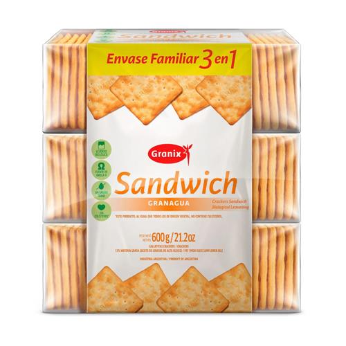 GALLETITAS GRANAGUA 600G SANWICH