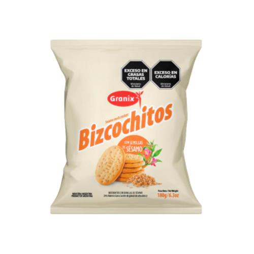 7790045823865 BIZCOCHOS GRANIX 180G SESAMO