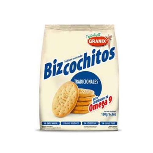 7790045823872 BIZCOCHOS GRANIX 180G TRADICIONAL.