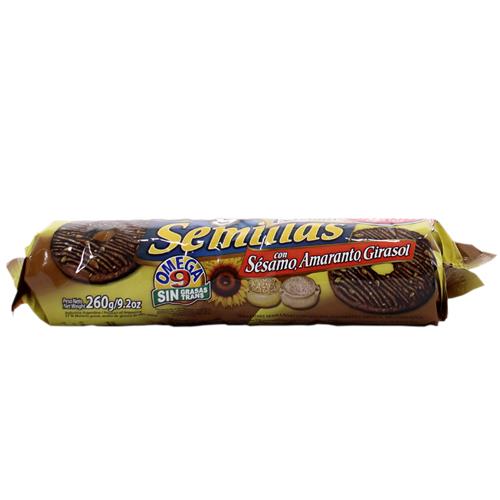 7790045825401 GALLETITAS FRUTIGRAN 260G SESAMO AMARANTO