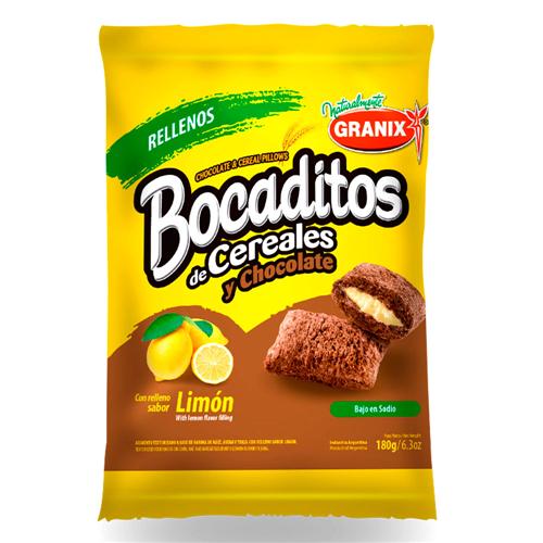 7790045825487 CEREAL GRANIX 180G RELLENO LIMON
