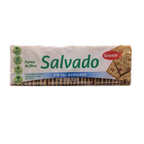 7790045826095 GALLETITAS GRANIX SALVADO SIN SAL 230G