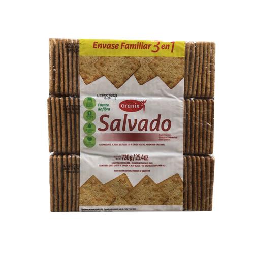 7790045826231 GALLETITAS GRANIX SALVADO 720G