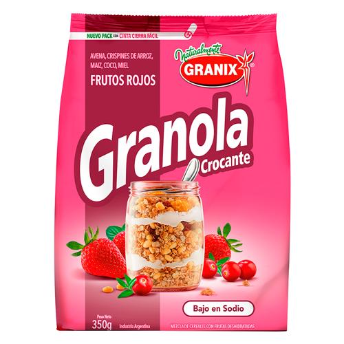 GALLETITAS GRANOLA 350G FRUTOS ROJOS