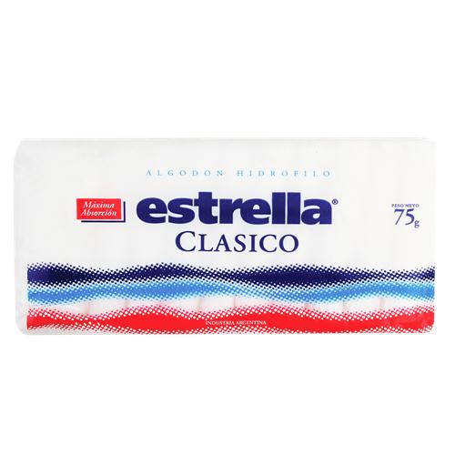 7790064000261 ALGODON ESTRELLA 75 CLASICO