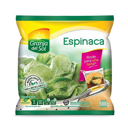 ESPINACA GRANJA DEL SOL 500G
