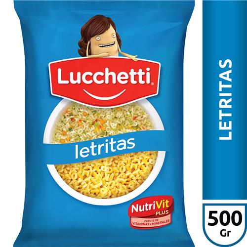 7790070318381 FIDEOS LUCCHETTI 500G LETRITAS