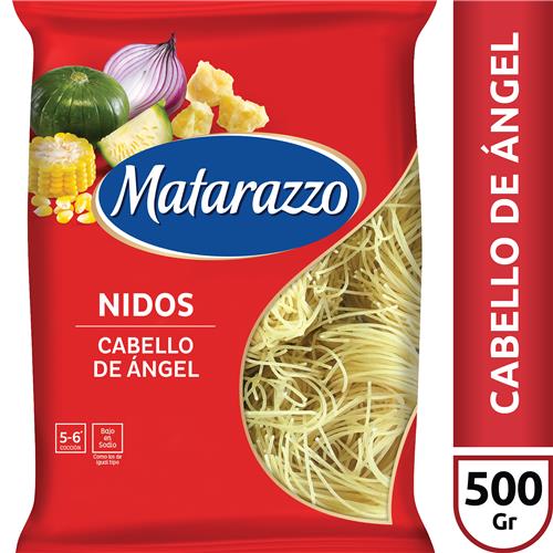 FIDEOS MATARAZZO 500G CABELLO ANGEL