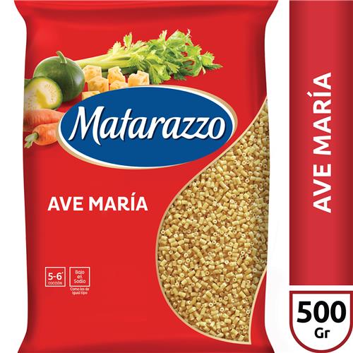 7790070320018 FIDEOS MATARAZZO 500G AVE MARIA