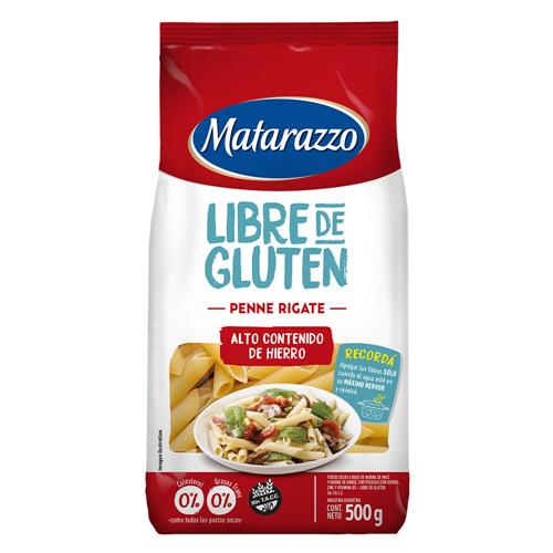 FIDEOS MATARAZZO 500G SIN TACC PENNE RIGATE