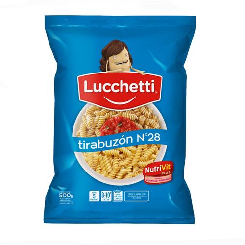 7790070336026 FIDEOS LUCCHETTI 500G TIRABUZON .