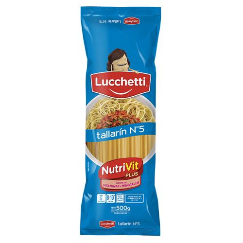 FIDEOS LUCCHETTI 500G TALLARIN N° 5