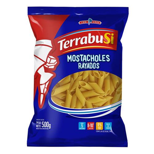FIDEOS TERRABUSI 500G MOSTACHOLES