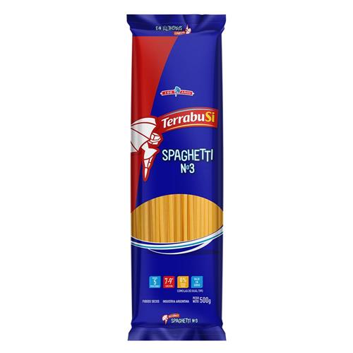 7790070336460 FIDEOS TERRABUSI 500G SPAGHETTI N°3