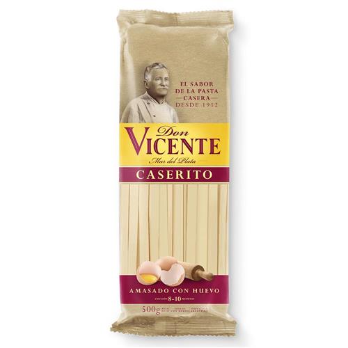 7790070336552 FIDEOS DON VICENTE 500G CASERITO