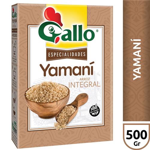7790070411914 ARROZ GALLO 500G YASMANI INTEGRAL