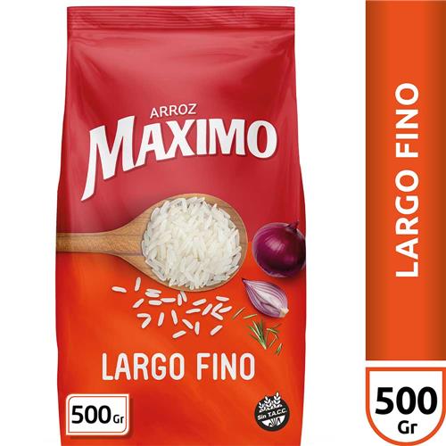 7790070412171 ARROZ MAXIMO LARGO FINO 500G