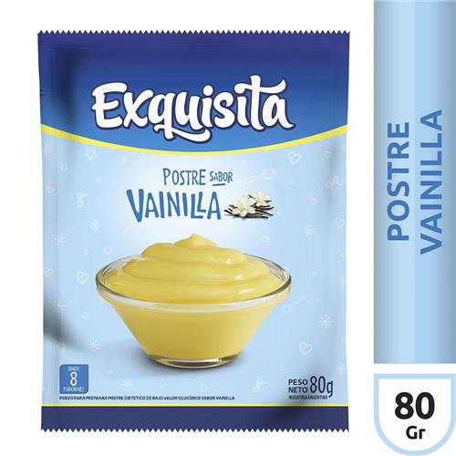 7790070417893 POSTRE EXQUISITA 80G VAINILLA