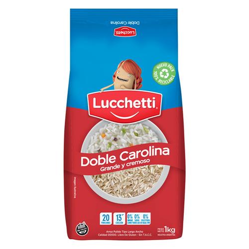 ARROZ LUCCHETTI 1K DOBLE CAROLINA