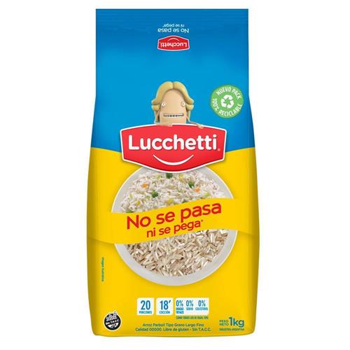 ARROZ LUCCHETTI PARBOIL 1K.