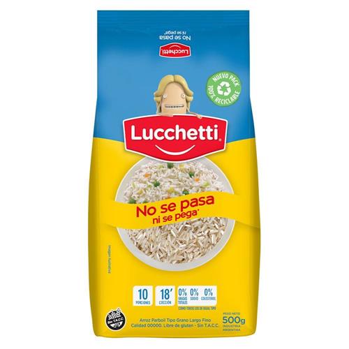 7790070431516 ARROZ LUCCHETTI PARBOIL 500G