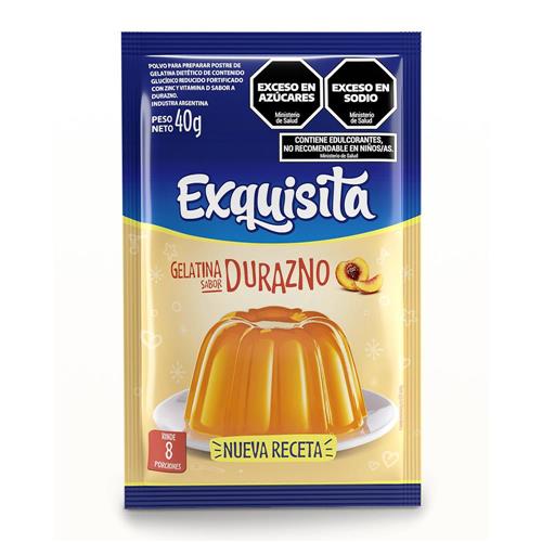 7790070432551 GELATINA EXQUISITA 40G DURAZNO
