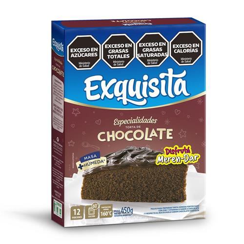 TORTA EXQUISITA HUMEDA 450 CHOCOLATE