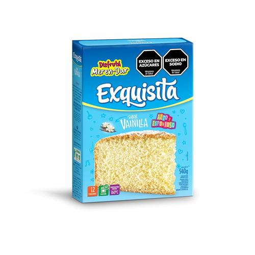 BIZCOCHUELO EXQUISITA 540G VAINILLA