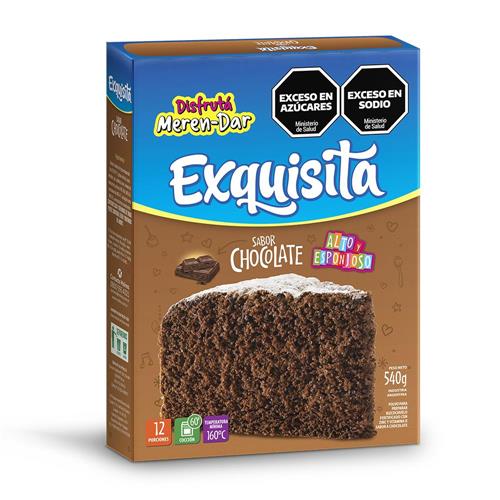 BIZCOCHUELO EXQUISITA 540G CHOCOLATE
