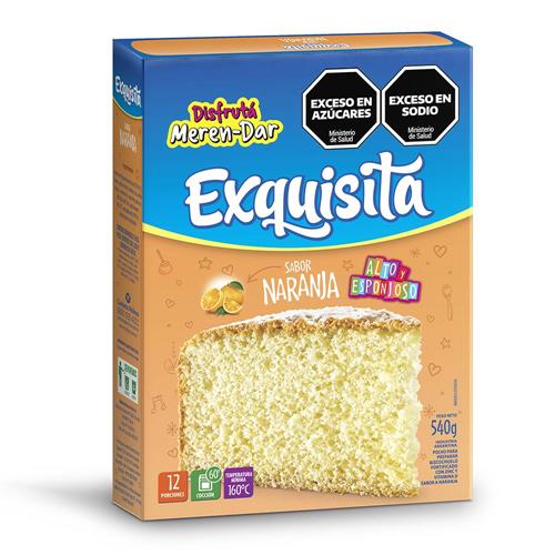 7790070432988 BIZCOCHUELO EXQUISITA 540G NARANJA